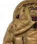MONCLER (モンクレール) ダウンジャケット ベージュ サイズ:00：25000円