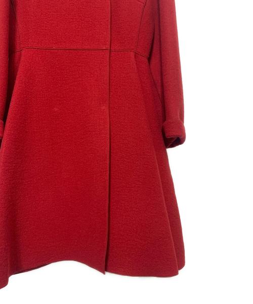 GIAMBATTISTA VALLi（ジャンバティスタ・バリ）GiAMBATTiSTA VALLi (ジャンバティスタ・バリ) ウールコート レッド サイズ:42/Ｓの古着・服飾アイテム