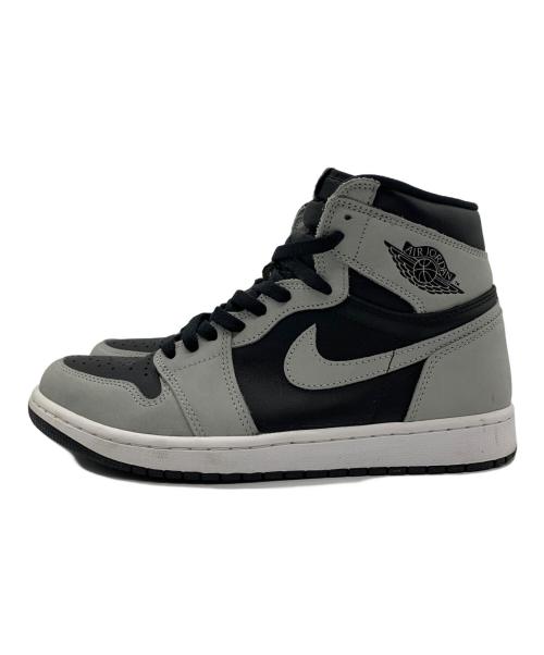 NIKE（ナイキ）NIKE (ナイキ) AIR JORDAN 1 HIGH OG SHADOW 2.0 グレー×ブラック サイズ:28の古着・服飾アイテム