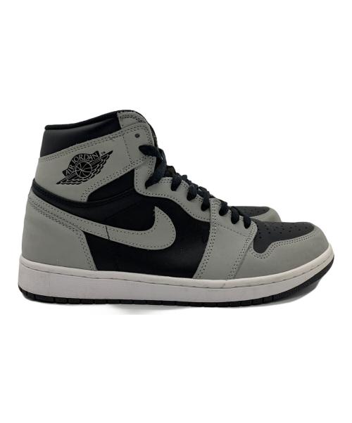 NIKE（ナイキ）NIKE (ナイキ) AIR JORDAN 1 HIGH OG SHADOW 2.0 グレー×ブラック サイズ:28の古着・服飾アイテム