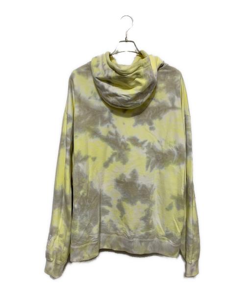 WIND AND SEA（ウィンダンシー）WIND AND SEA (ウィンダンシー) タイダイプルオーバーパーカー イエロー×グレー サイズ:XLの古着・服飾アイテム