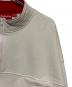 SUPREME (シュプリーム) Washed Half Zip Pullover アイボリー×レッド サイズ:XXL：17000円