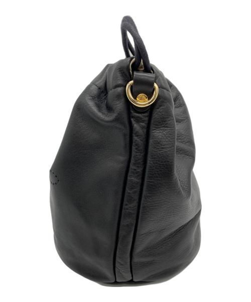 russet（ラシット）russet (ラシット) 巾着ポーチ ブラックの古着・服飾アイテム