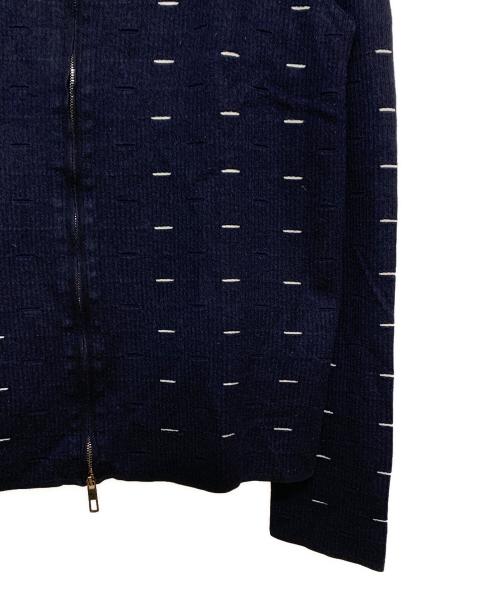 GIORGIO ARMANI（ジョルジョアルマーニ）GIORGIO ARMANI (ジョルジョアルマーニ) ジップジャケット ネイビー サイズ:48の古着・服飾アイテム
