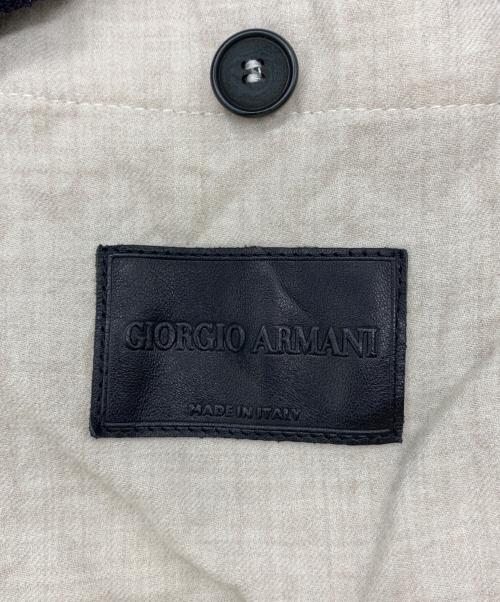 GIORGIO ARMANI（ジョルジョアルマーニ）GIORGIO ARMANI (ジョルジョアルマーニ) テーラードジャケット ブラック サイズ:48の古着・服飾アイテム