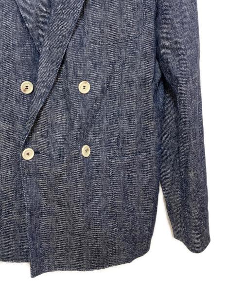 GIORGIO ARMANI（ジョルジョアルマーニ）GIORGIO ARMANI (ジョルジョアルマーニ) テーラードジャケット インディゴ サイズ:50の古着・服飾アイテム