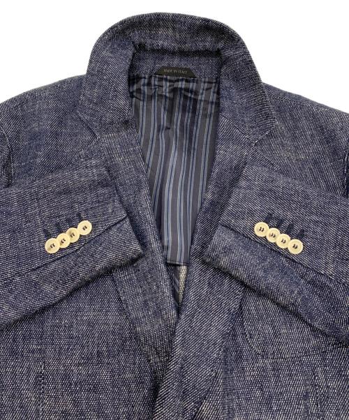 GIORGIO ARMANI（ジョルジョアルマーニ）GIORGIO ARMANI (ジョルジョアルマーニ) テーラードジャケット インディゴ サイズ:50の古着・服飾アイテム