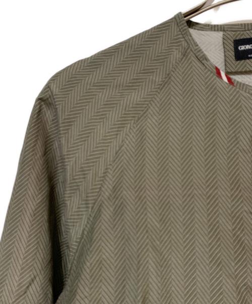GIORGIO ARMANI（ジョルジョアルマーニ）GIORGIO ARMANI (ジョルジョアルマーニ) 長袖シャツ ベージュ サイズ:39の古着・服飾アイテム