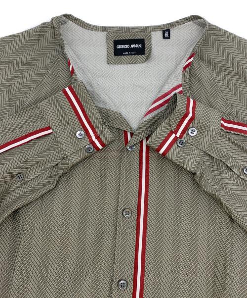 GIORGIO ARMANI（ジョルジョアルマーニ）GIORGIO ARMANI (ジョルジョアルマーニ) 長袖シャツ ベージュ サイズ:39の古着・服飾アイテム