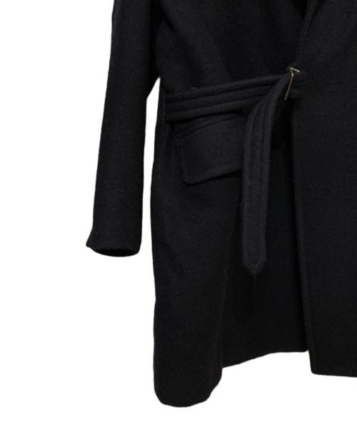 COMOLI（コモリ）COMOLI (コモリ) ウールショールカラーコート ネイビー サイズ:3の古着・服飾アイテム