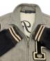 中古・古着 POLO RALPH LAUREN (ポロ・ラルフローレン) スタジャン グレー×ブラック サイズ:M：5000円