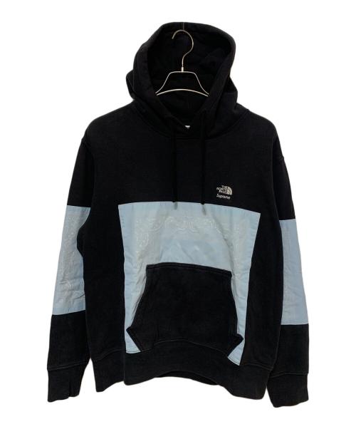 SUPREME（シュプリーム）Supreme (シュプリーム) THE NORTH FACE (ザ ノース フェイス) 22SS TNF Trekking Bandana Hooded Sweatshirt ブラック サイズ:Mの古着・服飾アイテム