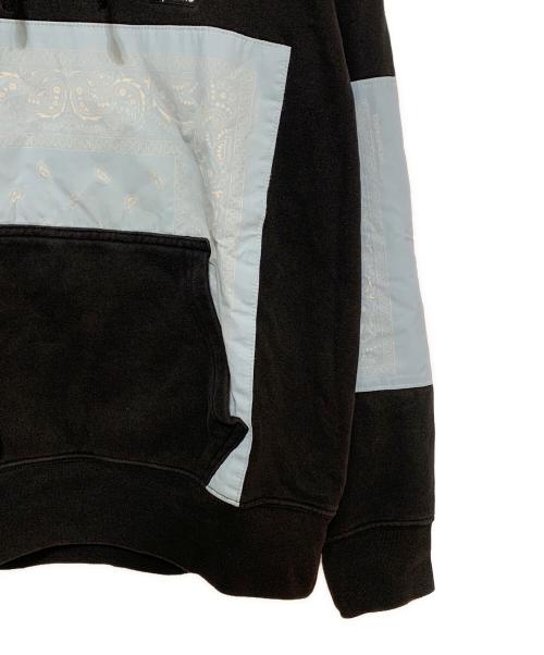 SUPREME（シュプリーム）Supreme (シュプリーム) THE NORTH FACE (ザ ノース フェイス) 22SS TNF Trekking Bandana Hooded Sweatshirt ブラック サイズ:Mの古着・服飾アイテム