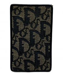 Christian Dior（クリスチャン ディオール）の古着「トロッター カードケース」｜ネイビー