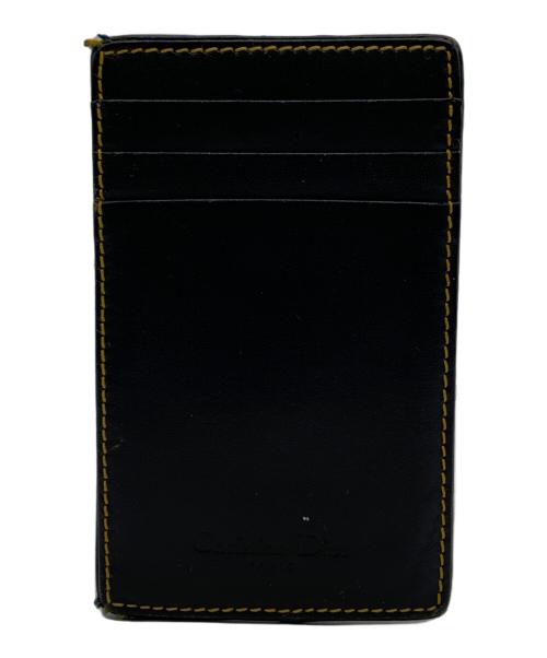 Christian Dior（クリスチャン ディオール）Christian Dior (クリスチャン ディオール) トロッター カードケース ネイビーの古着・服飾アイテム