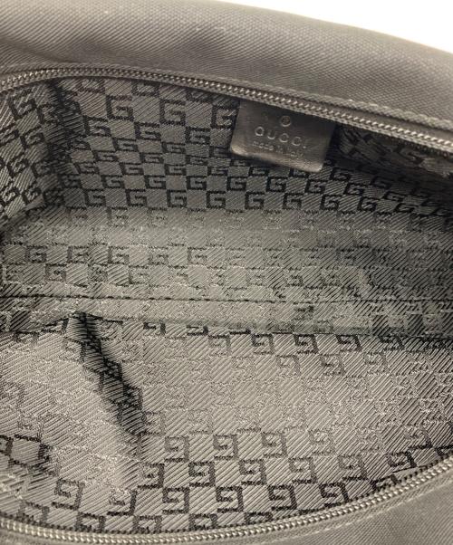 GUCCI（グッチ）GUCCI (グッチ) Clutch Bag Canvas Blackの古着・服飾アイテム