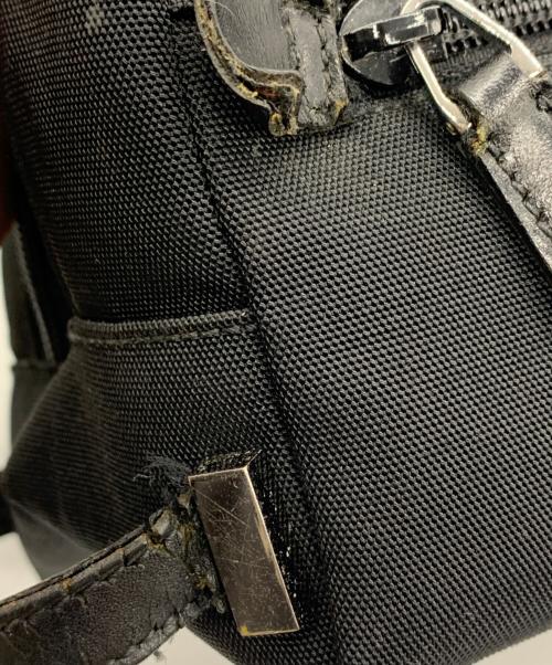 GUCCI（グッチ）GUCCI (グッチ) Clutch Bag Canvas Blackの古着・服飾アイテム