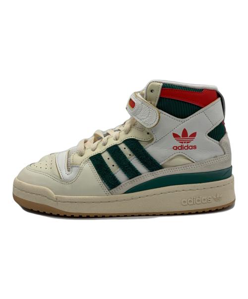 adidas（アディダス）adidas (アディダス) FORUM 84 HIGH ホワイト×グリーン サイズ:26の古着・服飾アイテム