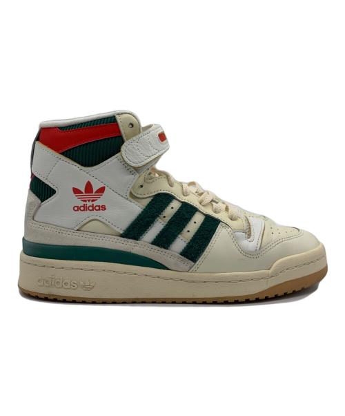 adidas（アディダス）adidas (アディダス) FORUM 84 HIGH ホワイト×グリーン サイズ:26の古着・服飾アイテム