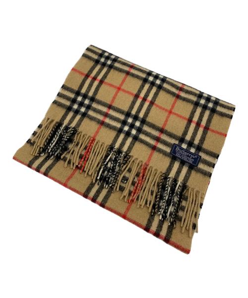 Burberry's（バーバリー）Burberry's (バーバリーズ) カシミアマフラー ブラウンの古着・服飾アイテム