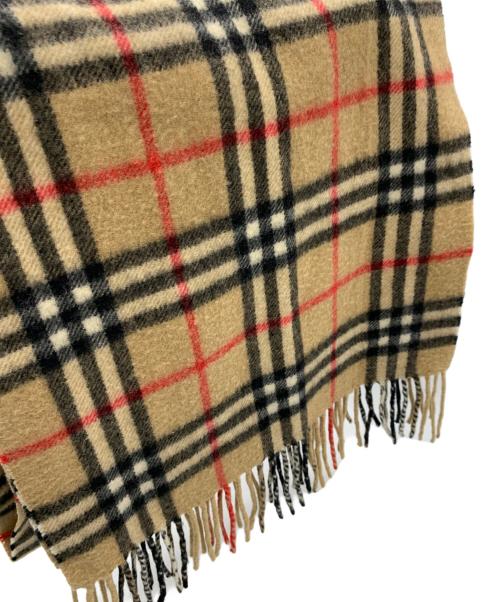 Burberry's（バーバリー）Burberry's (バーバリーズ) カシミアマフラー ブラウンの古着・服飾アイテム