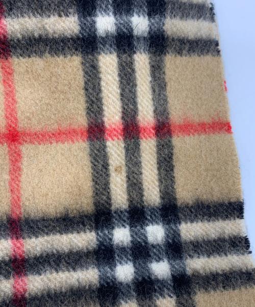 Burberry's（バーバリー）Burberry's (バーバリーズ) カシミアマフラー ブラウンの古着・服飾アイテム