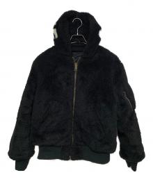SUPREME（シュプリーム）の古着「Faux Fur Reversible MA-1」｜ブラック