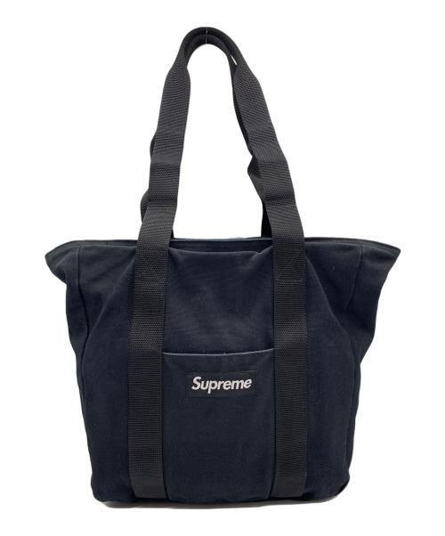SUPREME（シュプリーム）Supreme (シュプリーム) Canvas Tote ブラックの古着・服飾アイテム