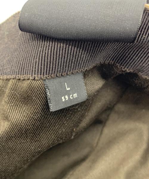 GUCCI（グッチ）GUCCI (グッチ) GGキャンパス ベースボールキャップ ブラウン サイズ:L 59㎝の古着・服飾アイテム