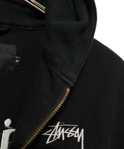 stussy（ステューシー）stussy (ステューシー) ダックパーカー ブラック サイズ:Mの古着・服飾アイテム