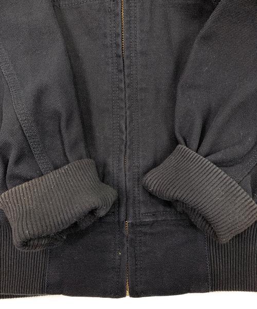 stussy（ステューシー）stussy (ステューシー) ダックパーカー ブラック サイズ:Mの古着・服飾アイテム