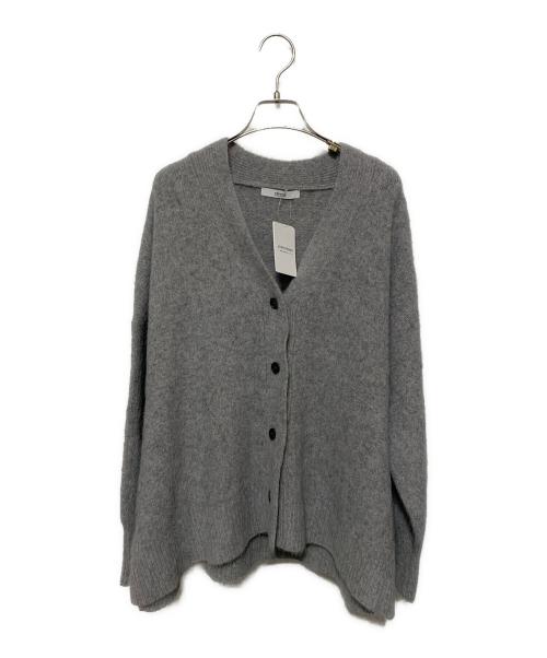 JOURNAL STANDARD relume（ジャーナルスタンダード レリューム）JOURNAL STANDARD relume (ジャーナルスタンダード レリューム) ヘアリーFUR カーディガン グレー サイズ:F 未使用品の古着・服飾アイテム