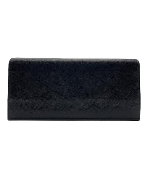 PRADA（プラダ）PRADA (プラダ) サフィアーノ 長財布 ブラックの古着・服飾アイテム