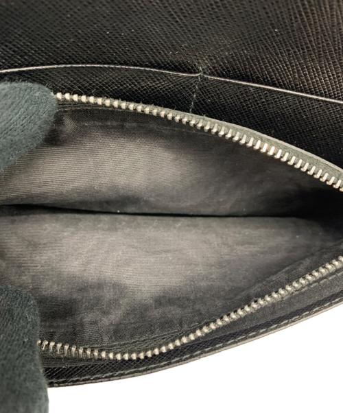 PRADA（プラダ）PRADA (プラダ) サフィアーノ 長財布 ブラックの古着・服飾アイテム