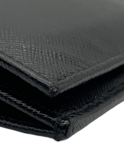 PRADA（プラダ）PRADA (プラダ) サフィアーノ 長財布 ブラックの古着・服飾アイテム