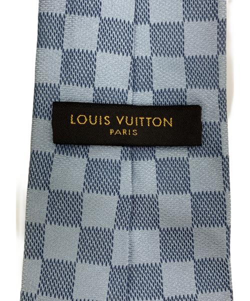 LOUIS VUITTON（ルイ ヴィトン）LOUIS VUITTON (ルイ ヴィトン) シルクネクタイ スカイブルー サイズ:記載なしの古着・服飾アイテム