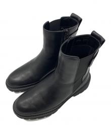 LANVIN en Bleu（ランバンオンブルー）の古着「サイドゴアブーツ」｜ブラック