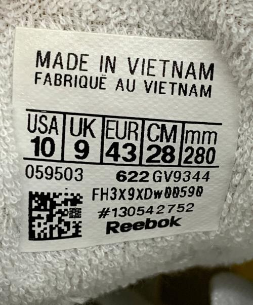 REEBOK（リーボック）REEBOK (リーボック) Maison Margiela (メゾンマルジェラ) PROJECT 0 CL MEMORY OF V2 ホワイト サイズ:28の古着・服飾アイテム