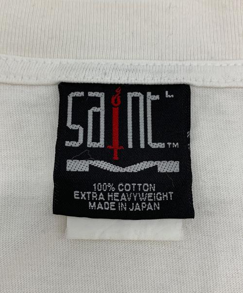 SAINT MICHAEL（セントマイケル）SAINT MICHAEL (セントマイケル) Tシャツ ホワイト サイズ:Ｌの古着・服飾アイテム