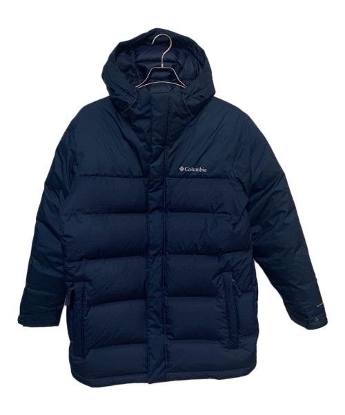 Columbia（コロンビア）Columbia (コロンビア) OMNI-HEAT ダウンジャケット ネイビー サイズ:Lの古着・服飾アイテム