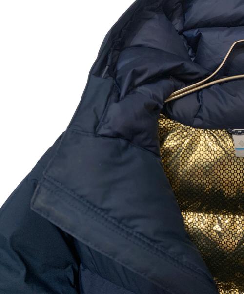 Columbia（コロンビア）Columbia (コロンビア) OMNI-HEAT ダウンジャケット ネイビー サイズ:Lの古着・服飾アイテム