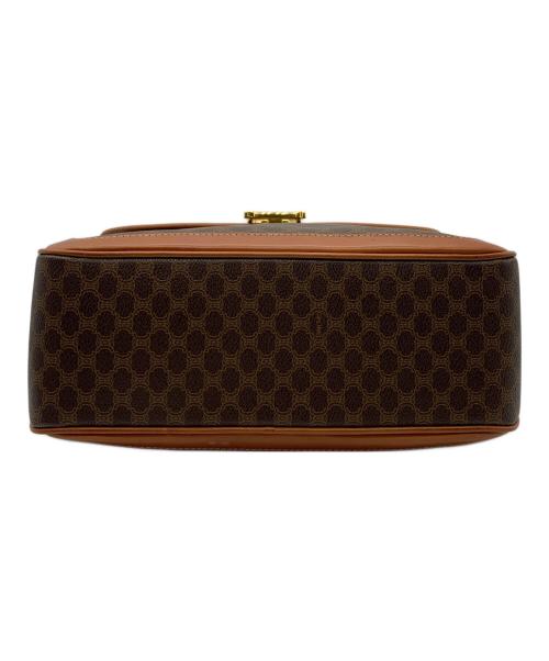 CELINE（セリーヌ）CELINE (セリーヌ) マカダム柄 ハンドバッグ ブラウンの古着・服飾アイテム