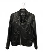 Schottショット）の古着「NEW DOUBLE BREST RIDERS」｜ブラック