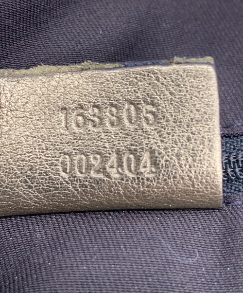 GUCCI（グッチ）GUCCI (グッチ) プリンシー トートバッグ ゴールド×ブラウンの古着・服飾アイテム