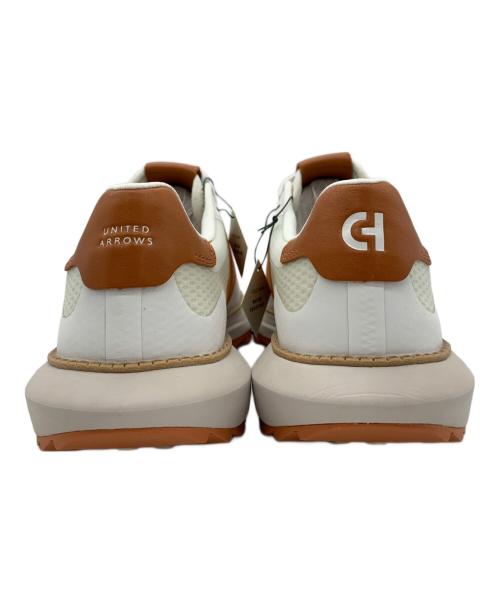 COLE HAAN（コールハーン）COLE HAAN (コールハーン) UNITED ARROWS (ユナイテッドアローズ) ゴルフシューズ ホワイト×ブラウン サイズ:7 1/2M 未使用品の古着・服飾アイテム