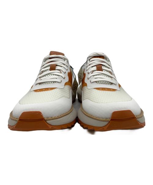 COLE HAAN（コールハーン）COLE HAAN (コールハーン) UNITED ARROWS (ユナイテッドアローズ) ゴルフシューズ ホワイト×ブラウン サイズ:7 1/2M 未使用品の古着・服飾アイテム