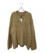 BARNYARDSTORMバンヤードストーム）の古着「フラッフィーカーディガン」｜ベージュ