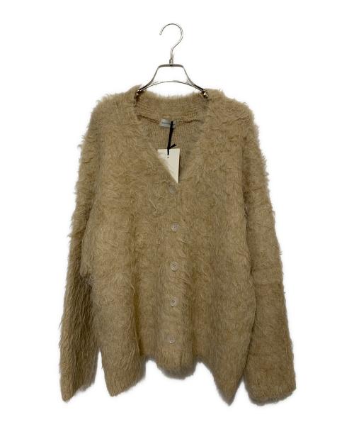 BARNYARDSTORM（バンヤードストーム）BARNYARDSTORM (バンヤードストーム) フラッフィーカーディガン ベージュ サイズ:F 未使用品の古着・服飾アイテム