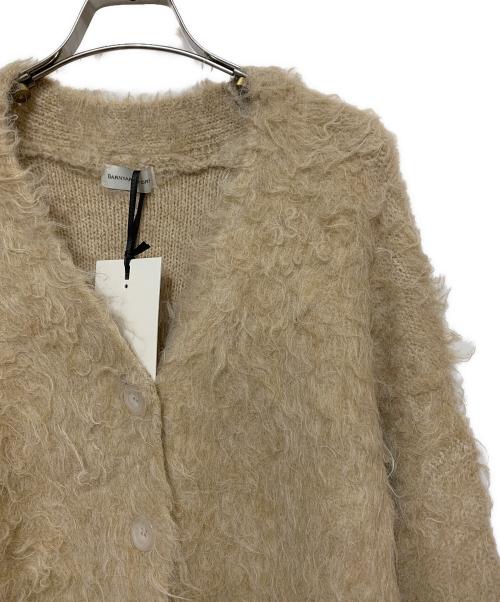 BARNYARDSTORM（バンヤードストーム）BARNYARDSTORM (バンヤードストーム) フラッフィーカーディガン ベージュ サイズ:F 未使用品の古着・服飾アイテム