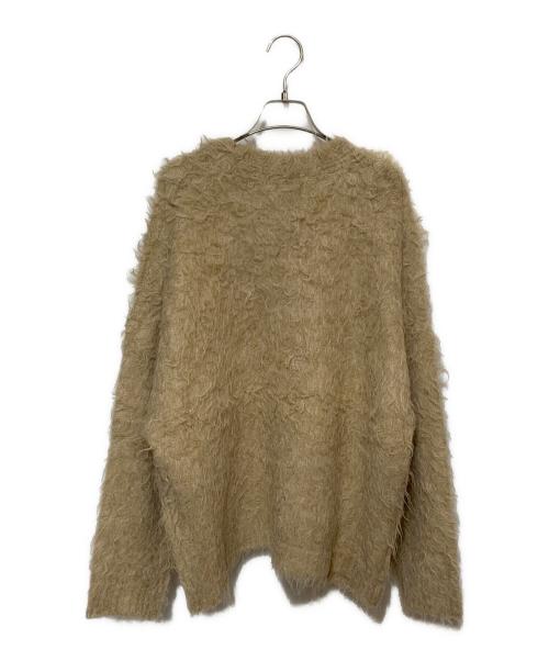 BARNYARDSTORM（バンヤードストーム）BARNYARDSTORM (バンヤードストーム) フラッフィーカーディガン ベージュ サイズ:F 未使用品の古着・服飾アイテム